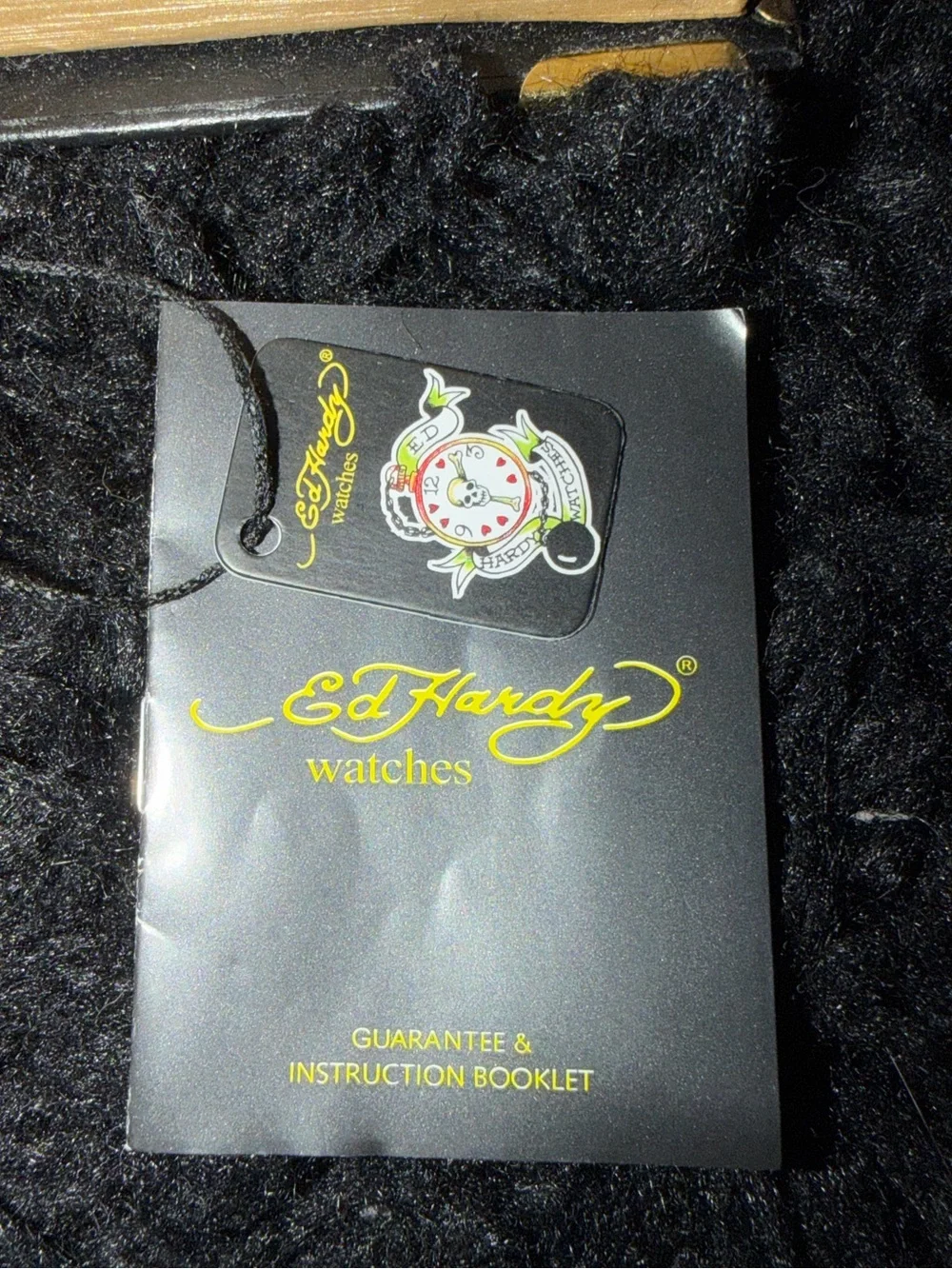 Ed Hardy Lucy Skull & Rose Tattoo Watch 💀🌹